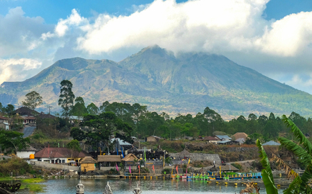 Kintamani. Bangli regency in Bali.