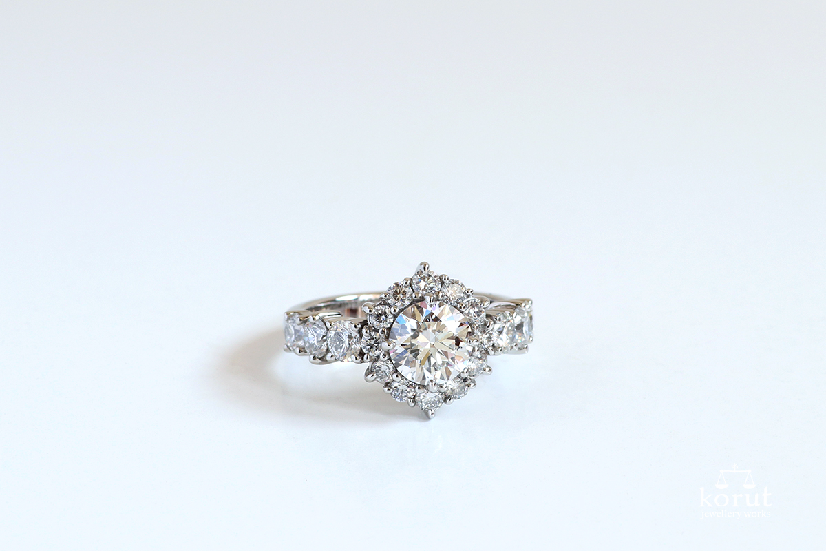 トータル2ctの輝き