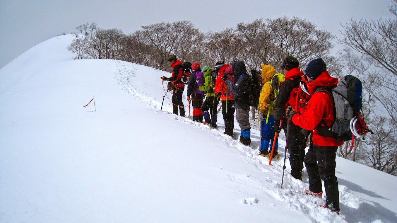 谷川岳雪上講習