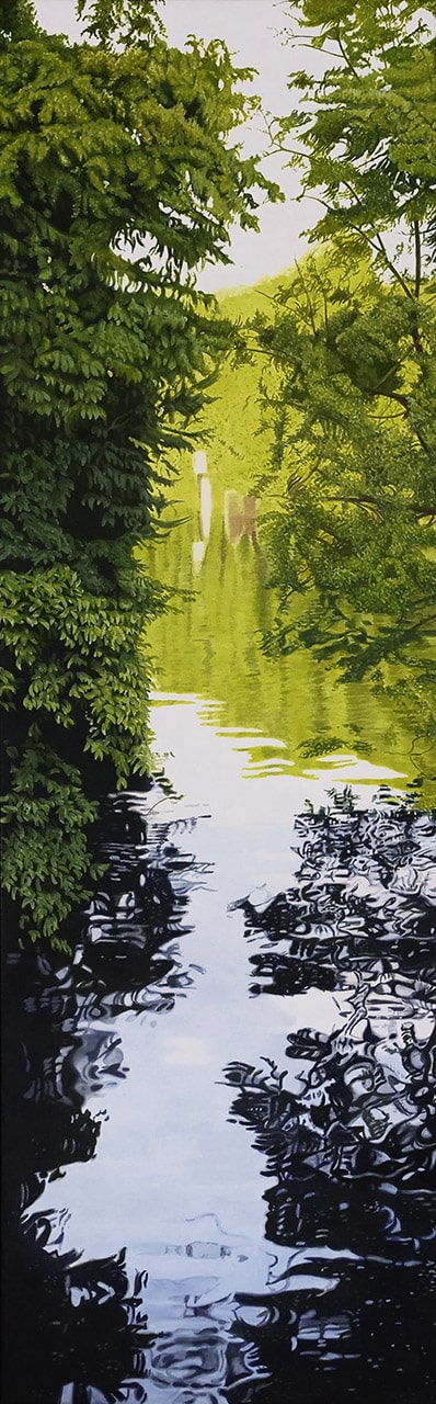 In Nürnberg | 2019 | 190 x 60 cm | Acryl auf Leinwand