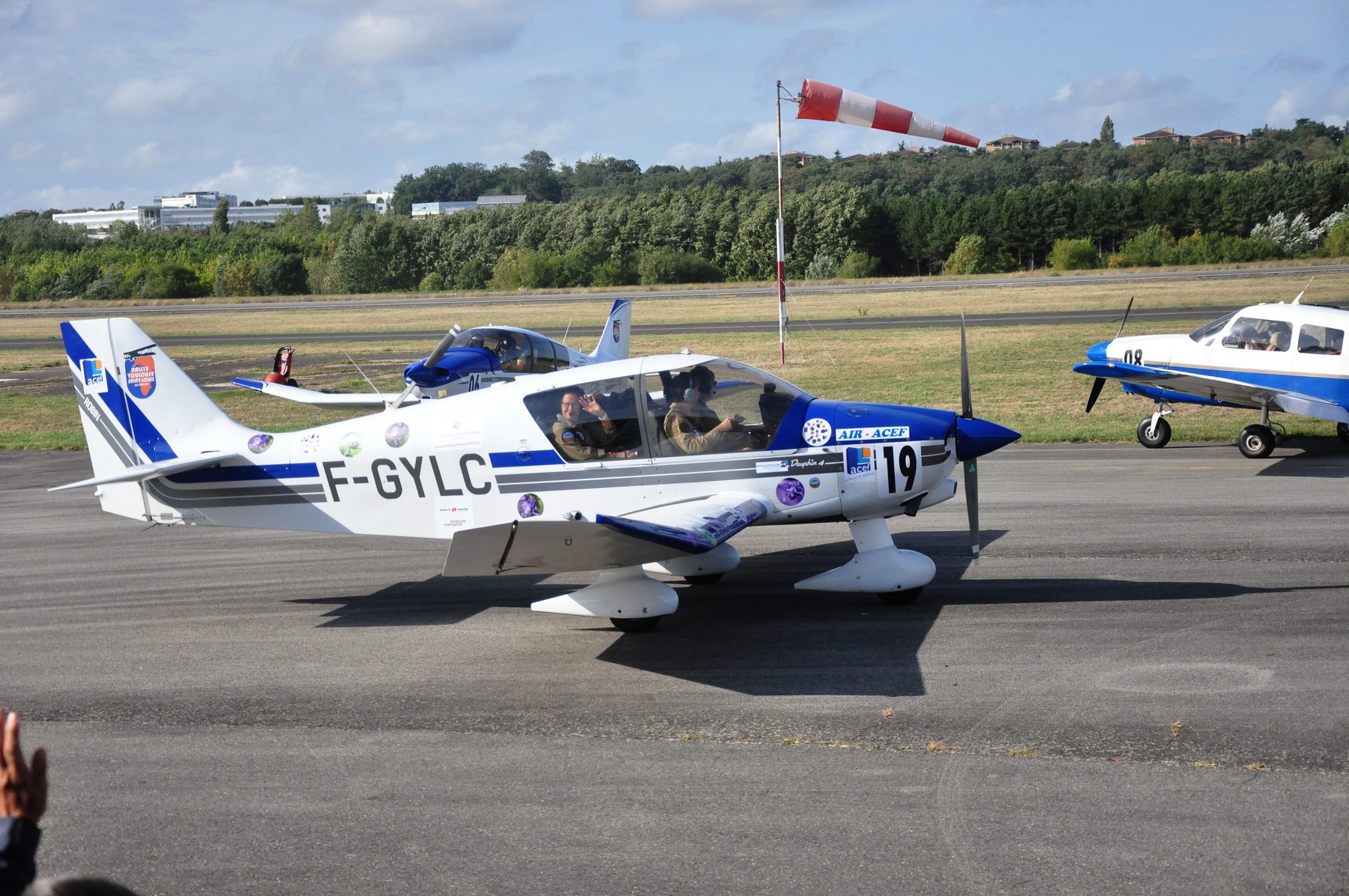 Rallye Toulouse-Saint-Louis : Arrivée des concurrents