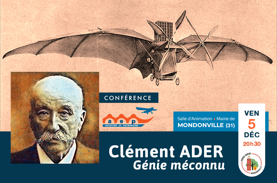 Conférence • Clément ADER, génie méconnu...