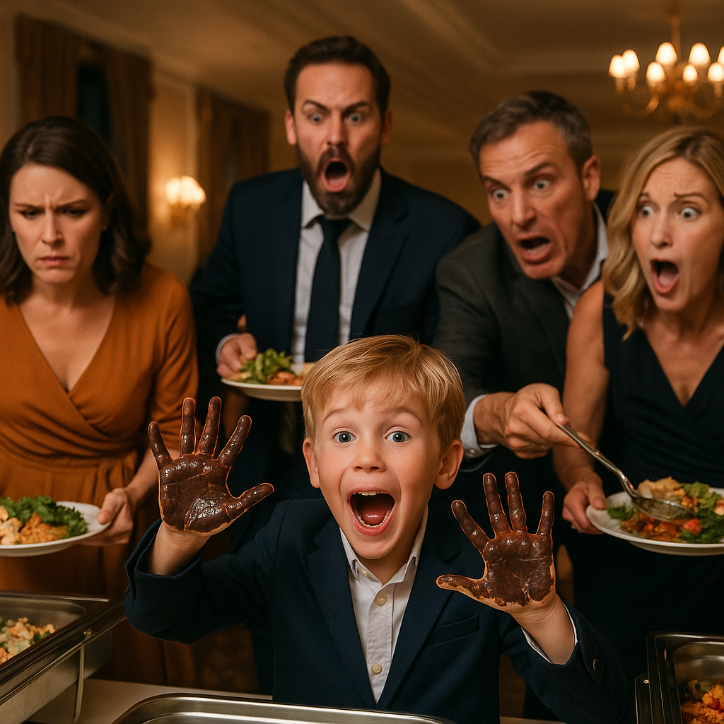 Jetzt ist Krieg: Die stille Psychologie am Buffet