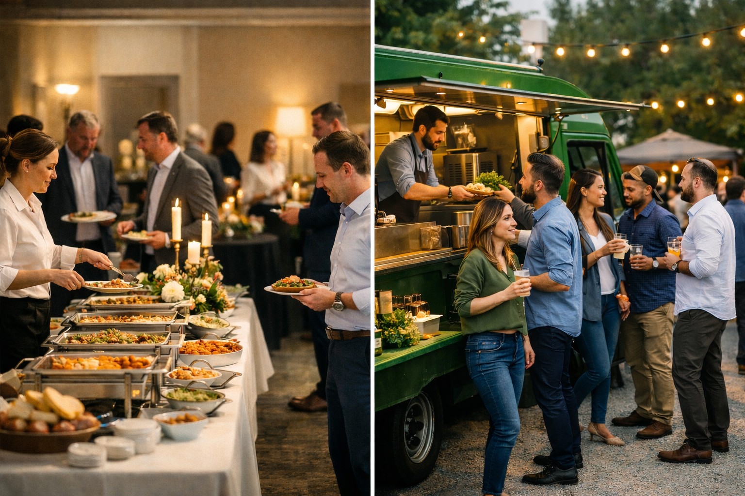 Food Truck oder klassisches Catering? Was besser zu Firmenfeiern passt