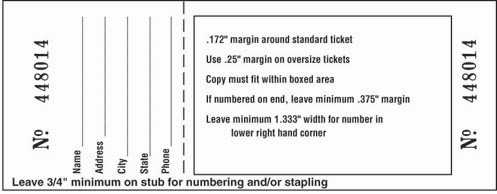 Ticket Size Template prntbl concejomunicipaldechinu gov co