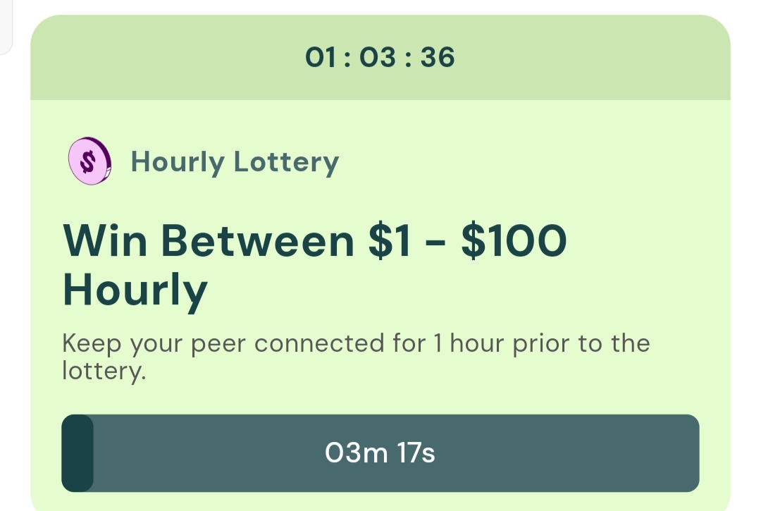 Repocket Hourly Lottery
