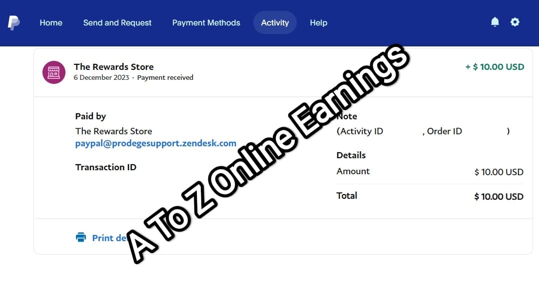 Swagbucks Payment Proof