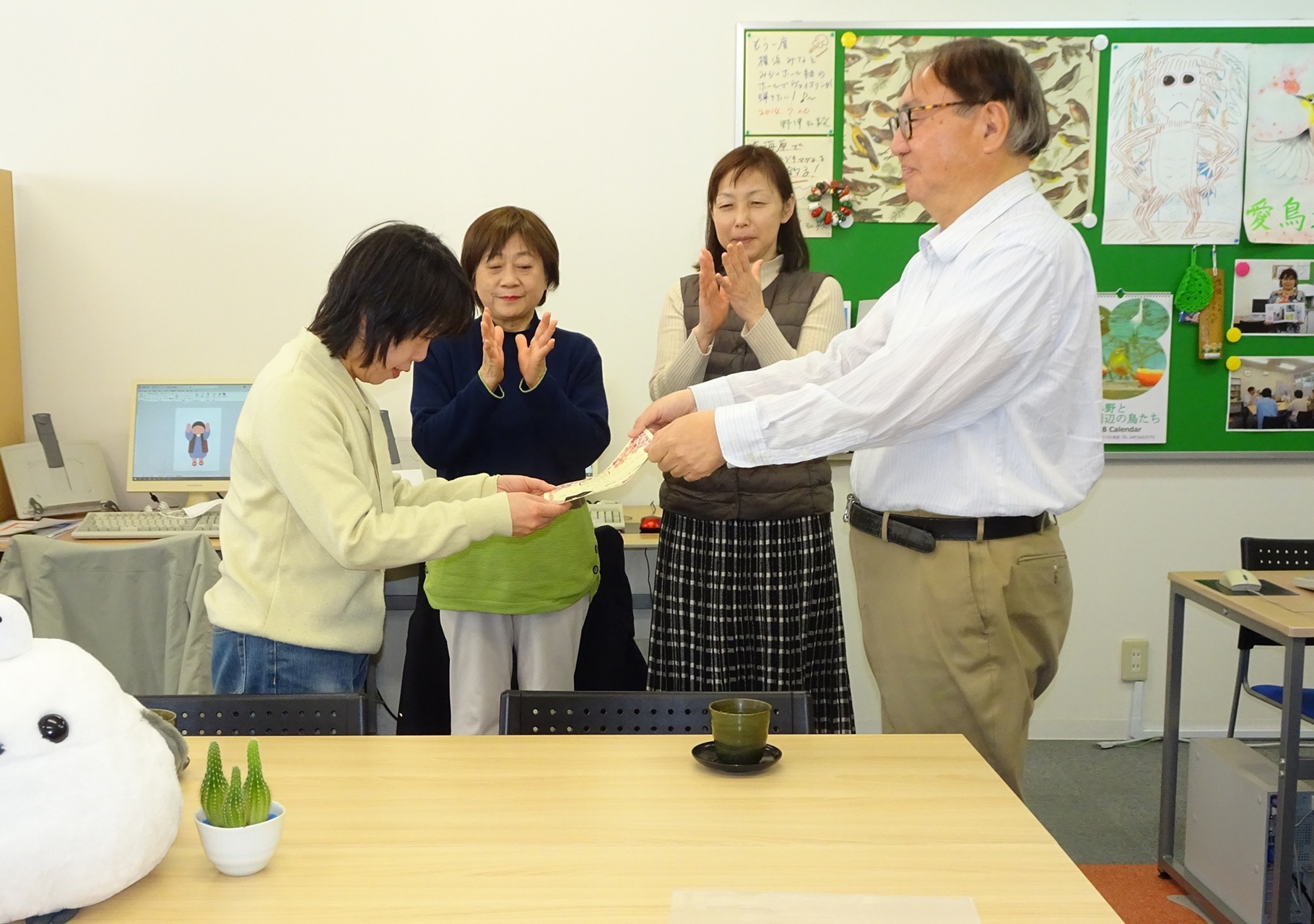 エクセル入門講座 修了証授与式！