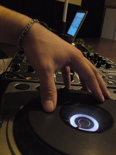 DJ auflegen