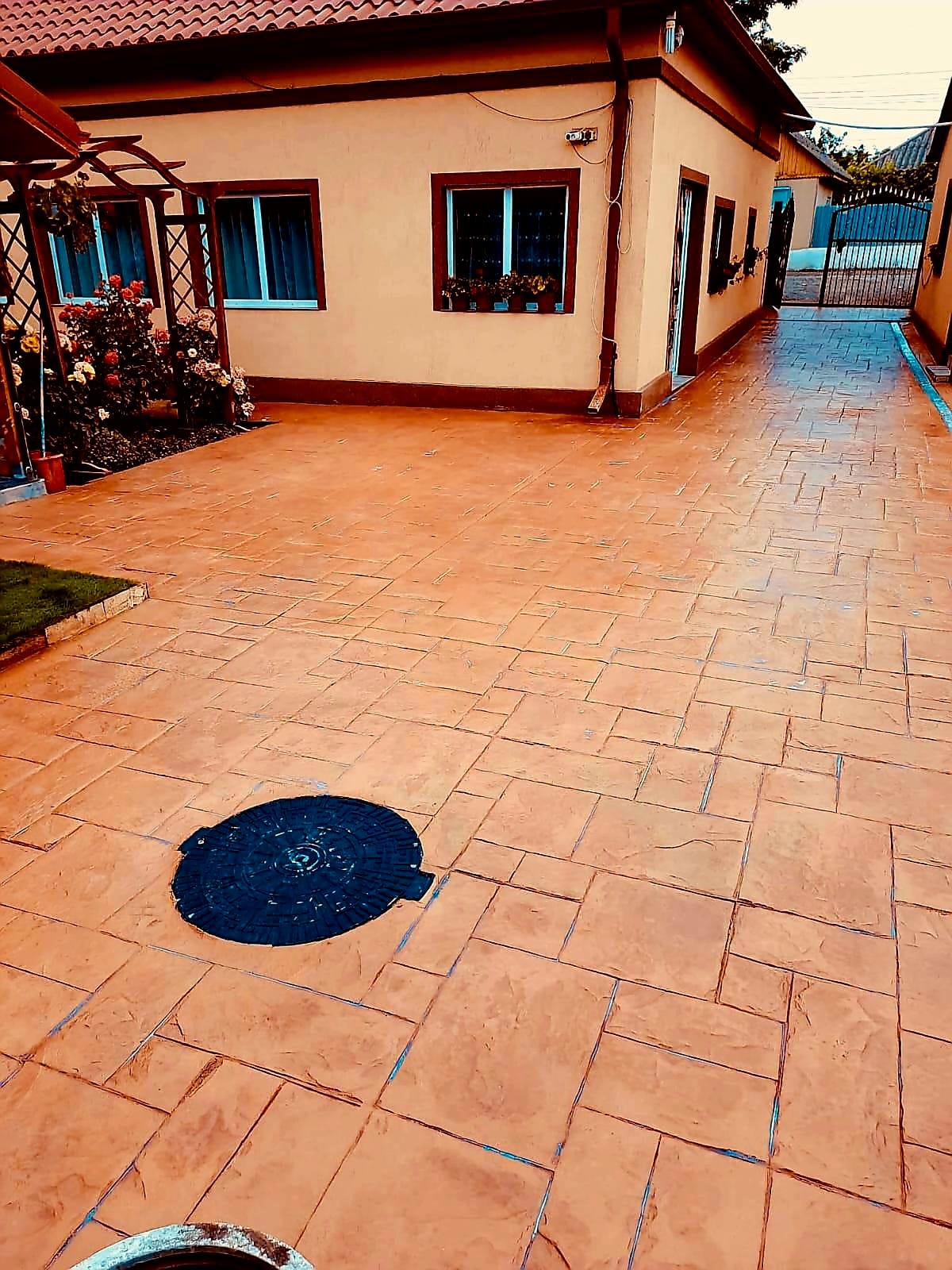 pavaje din beton amprentat