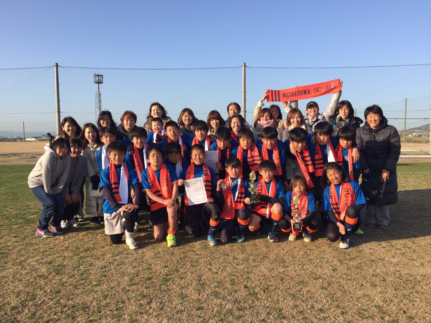 学園FC Thanks CUP　ありがとう！Aチーム一同