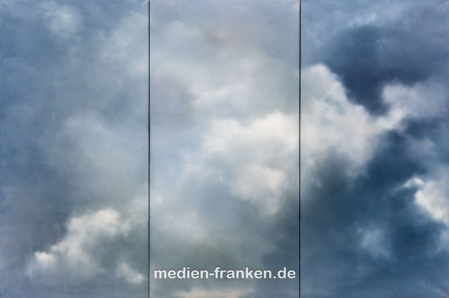 Gerhard Richter, Wolken (blau), 1970
