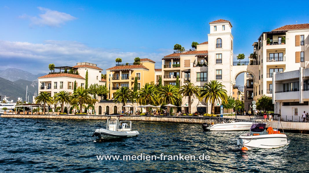 Porto Montenegro in Tivat, Montenegro 