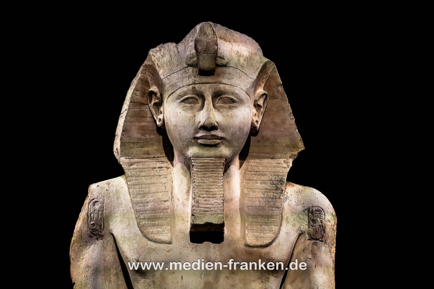 Kopf einer Kolossalstatue von Ramses II