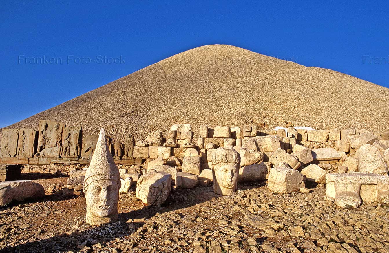Gipfel Nemrut Dağı, Südosten Türkei
