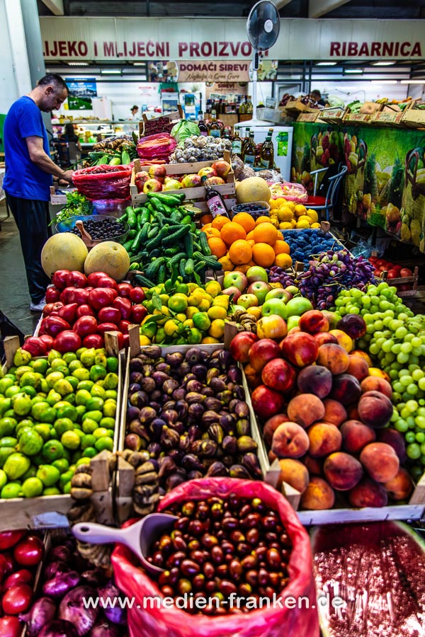 Obst und Gemüse aus Montenegro