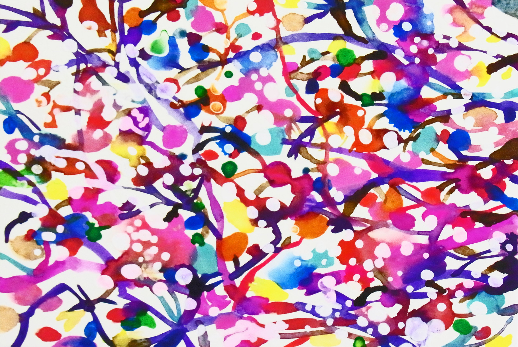 "記憶の絵4-3"  watercolor,acrylic,paper 15.8×22.7cm,2014