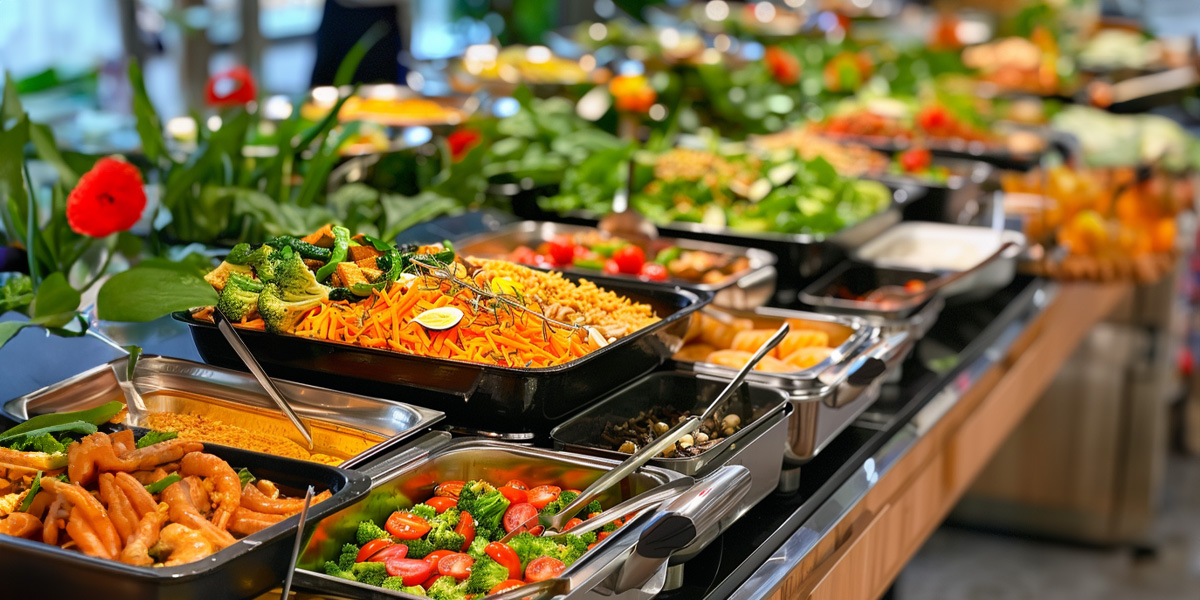Bunte Vielfalt und Genussgarantie mit dem Buffet Catering von BRoK