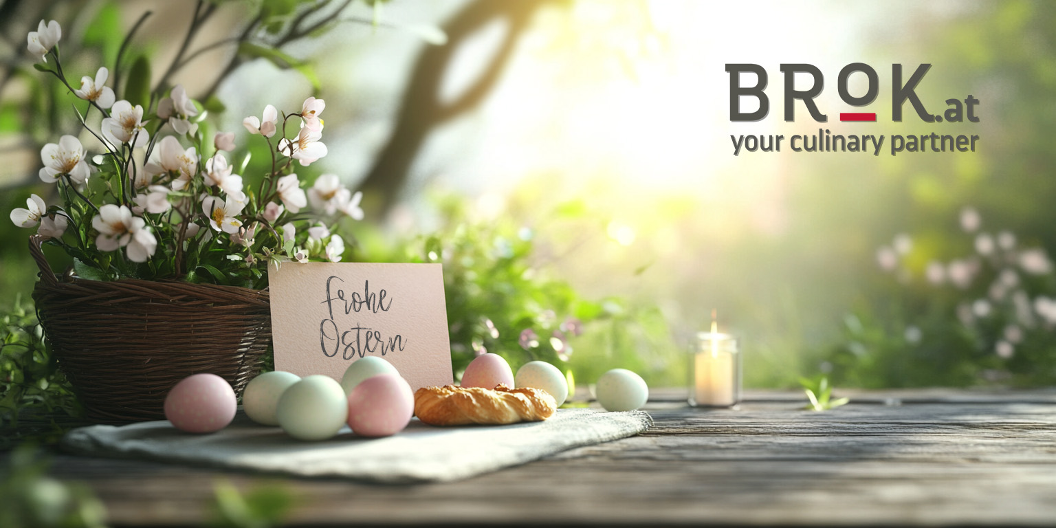 Frohe Ostern wünscht BRoK Catering – mit Genuss & Gemeinsamkeit