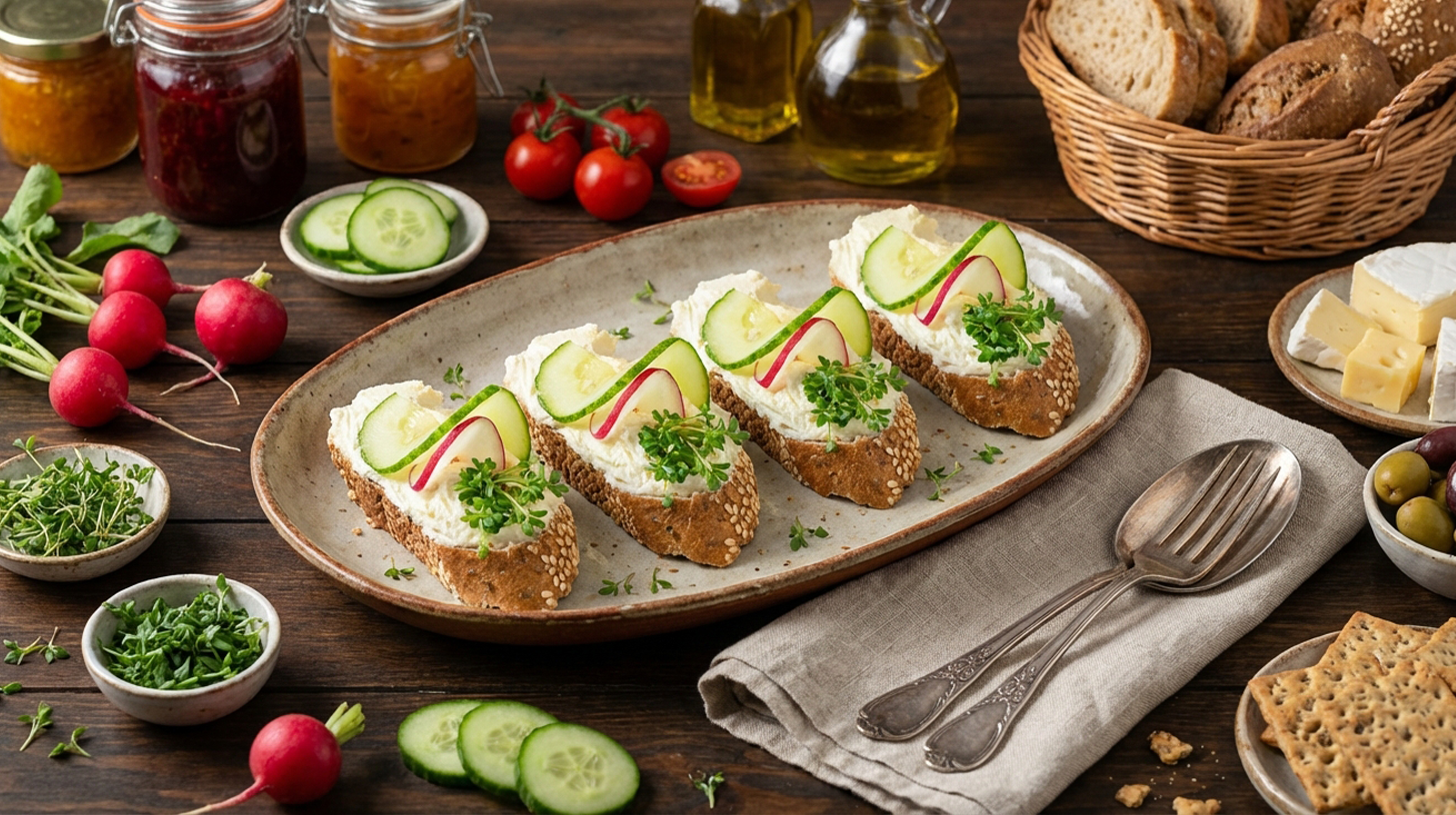 Das Auge isst mit: Das Geheimnis perfekt belegter Brötchen