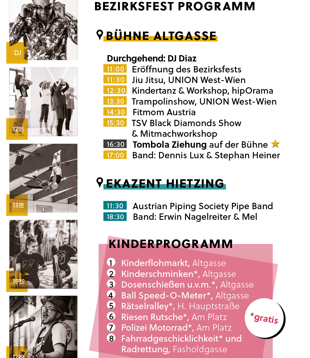 BRoK beim Grätzelfest Altgasse in Hietzing