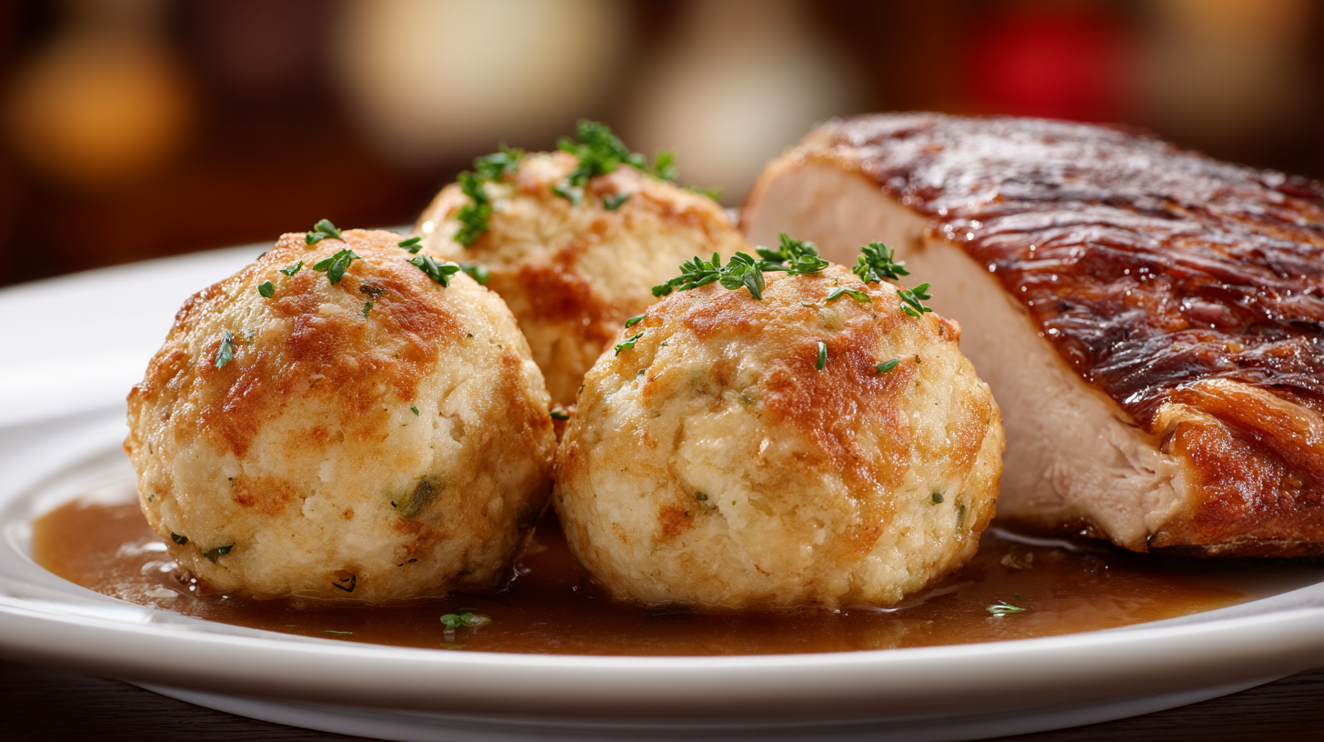Stressfrei zum Festgenuss: Schulzis Knödel – Die perfekte Beilage für Ihren Weihnachtsbraten