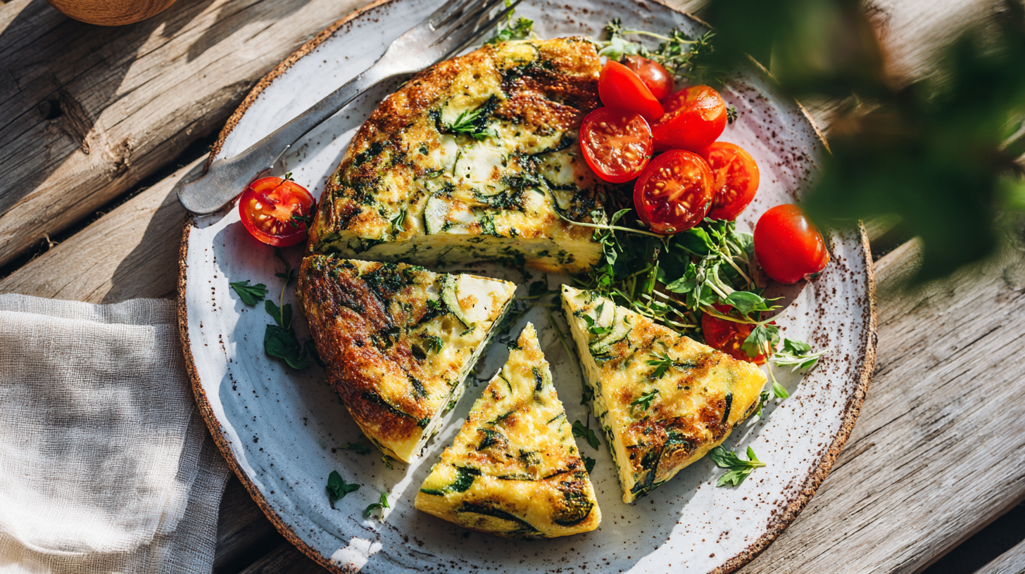 Zucchini-Frittata – einfach, sommerlich, vielseitig 🥚🥒