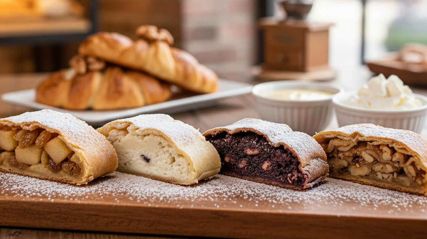 Das Strudel-Quartett: Eine kulinarische Reise durch Österreichs Backtradition