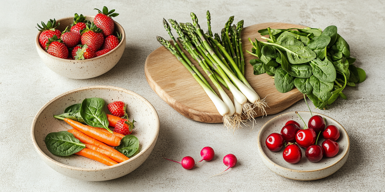Saisonkalender Mai & Juni – Jetzt wird’s richtig frisch! 🥬🍓
