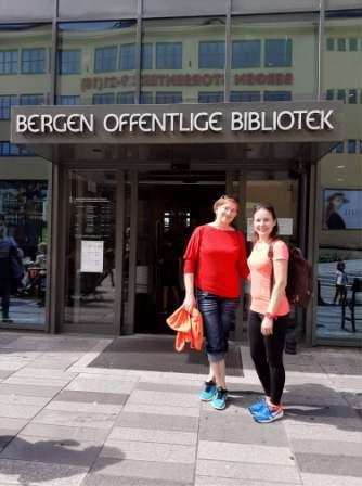 Norvegijos Bergeno biblioteka - patraukli edukacinė erdvė vaikams