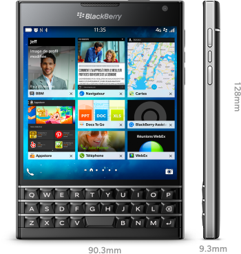 Blackberry passport en France, avis et essais