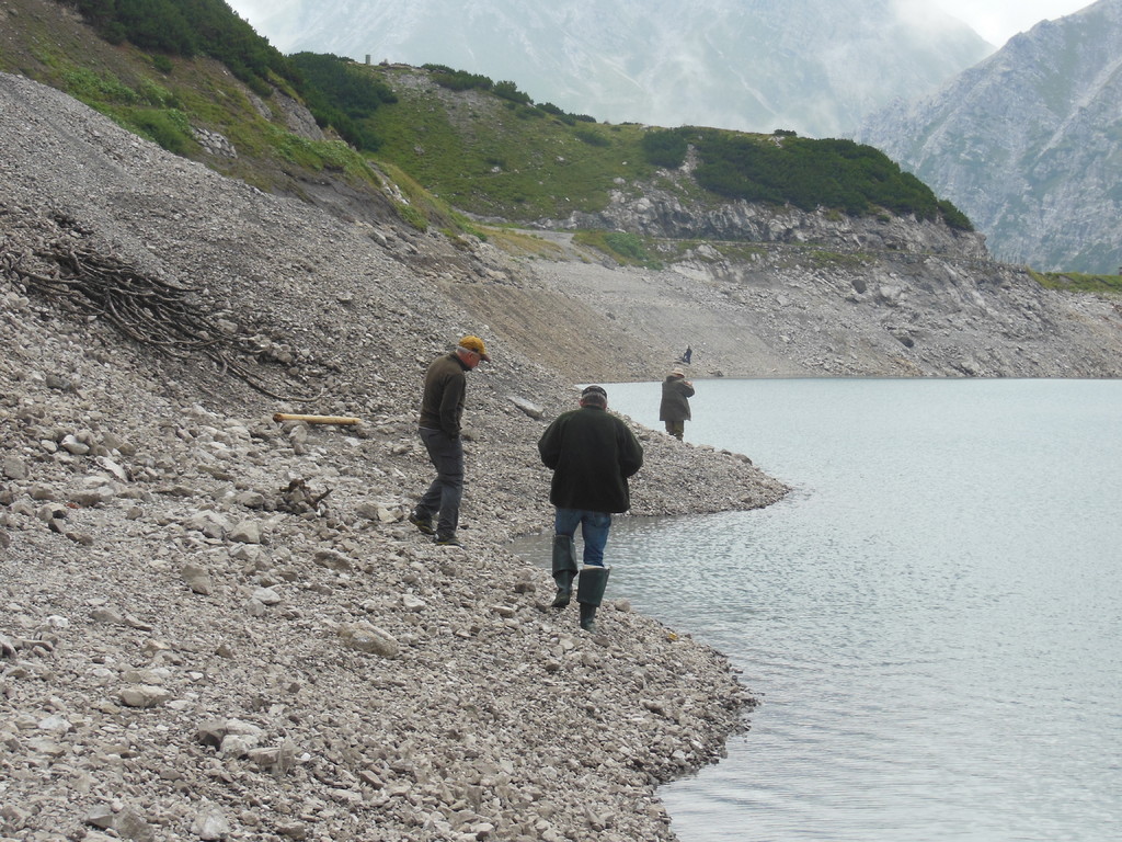 Fliegenfischen am Lünersee