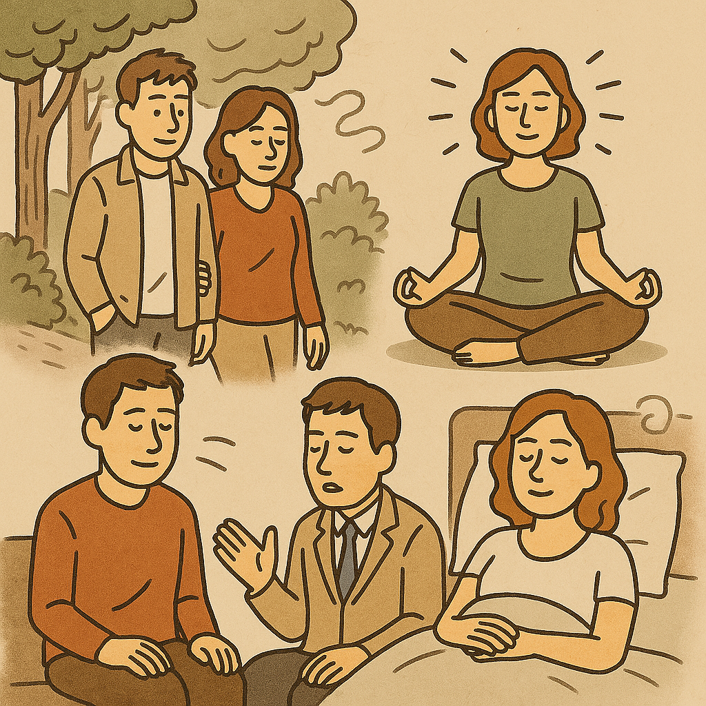 Hilfe aus der Stresskrankheit