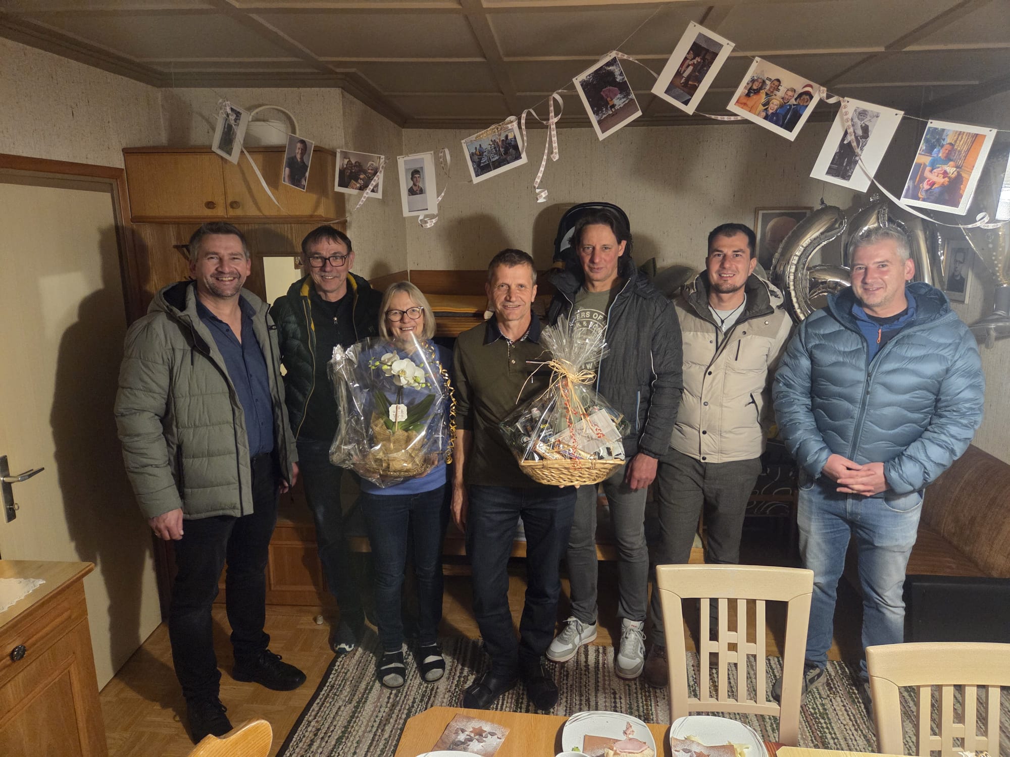 Runder Geburtstag Gerätewart Leiter Thomas