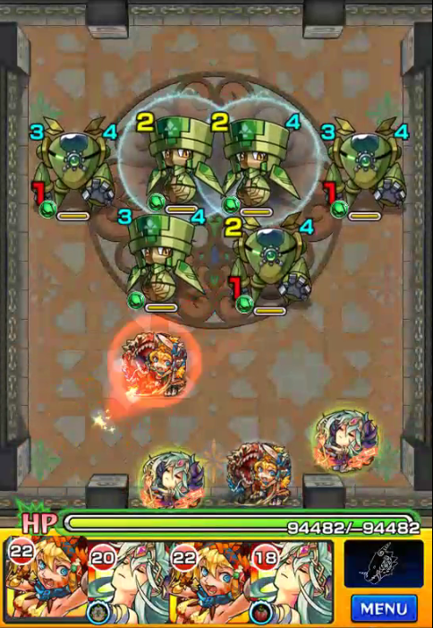 覇者の塔28階 モンストパーク みんなの情報共有サイト