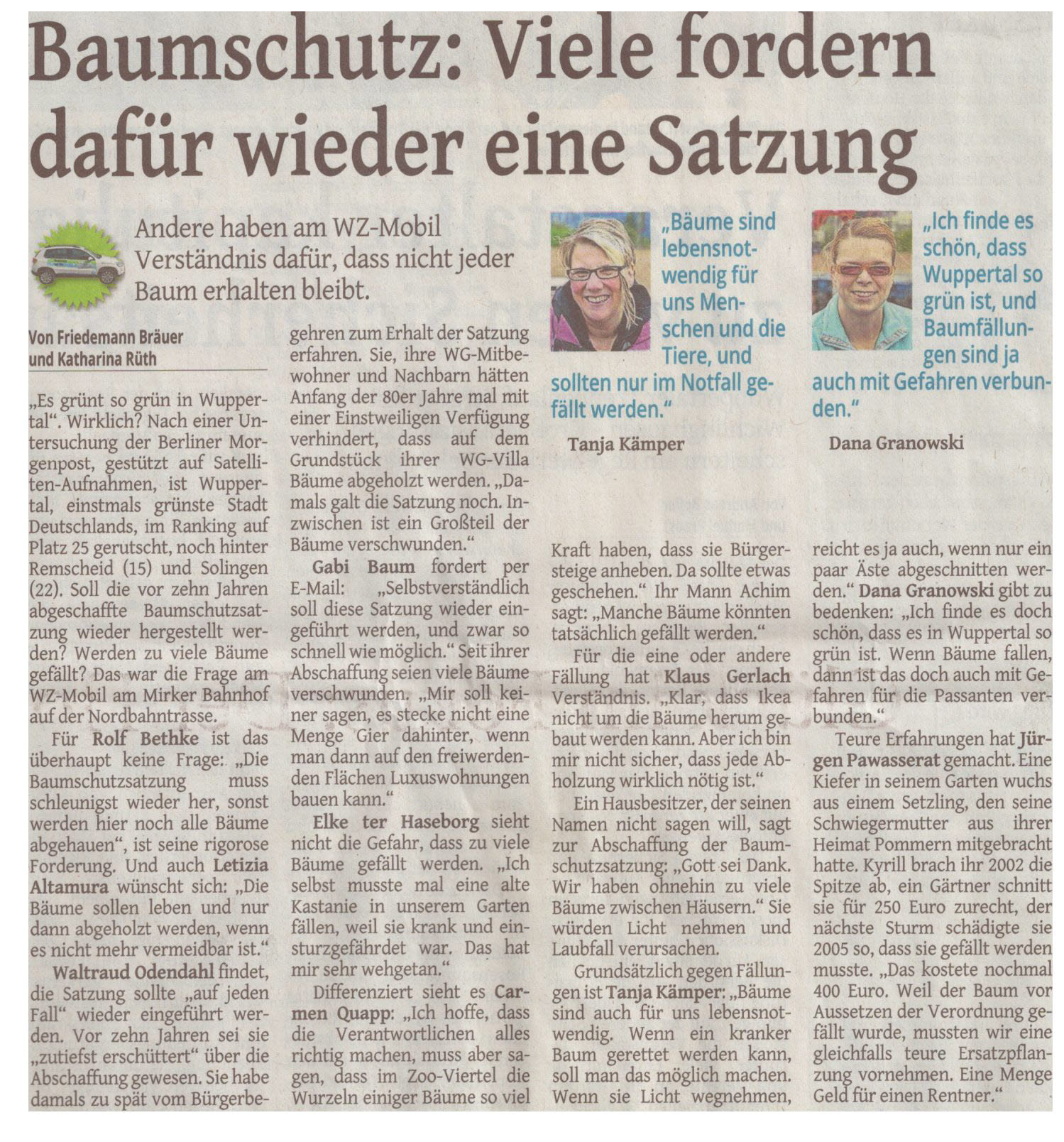 WZ vom 18.05.2016