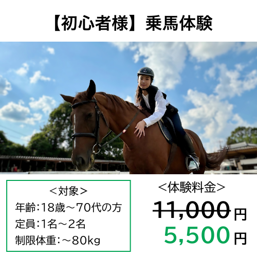 乗馬体験バナー