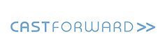 Grafik: Logo 'castforward' - CKS Actorsagency bei castforward