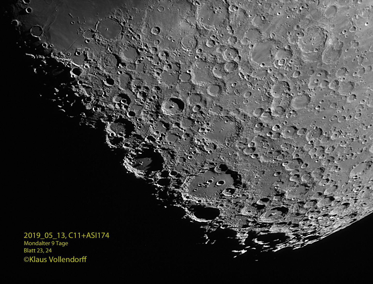 Tycho, Maginus, Clavius