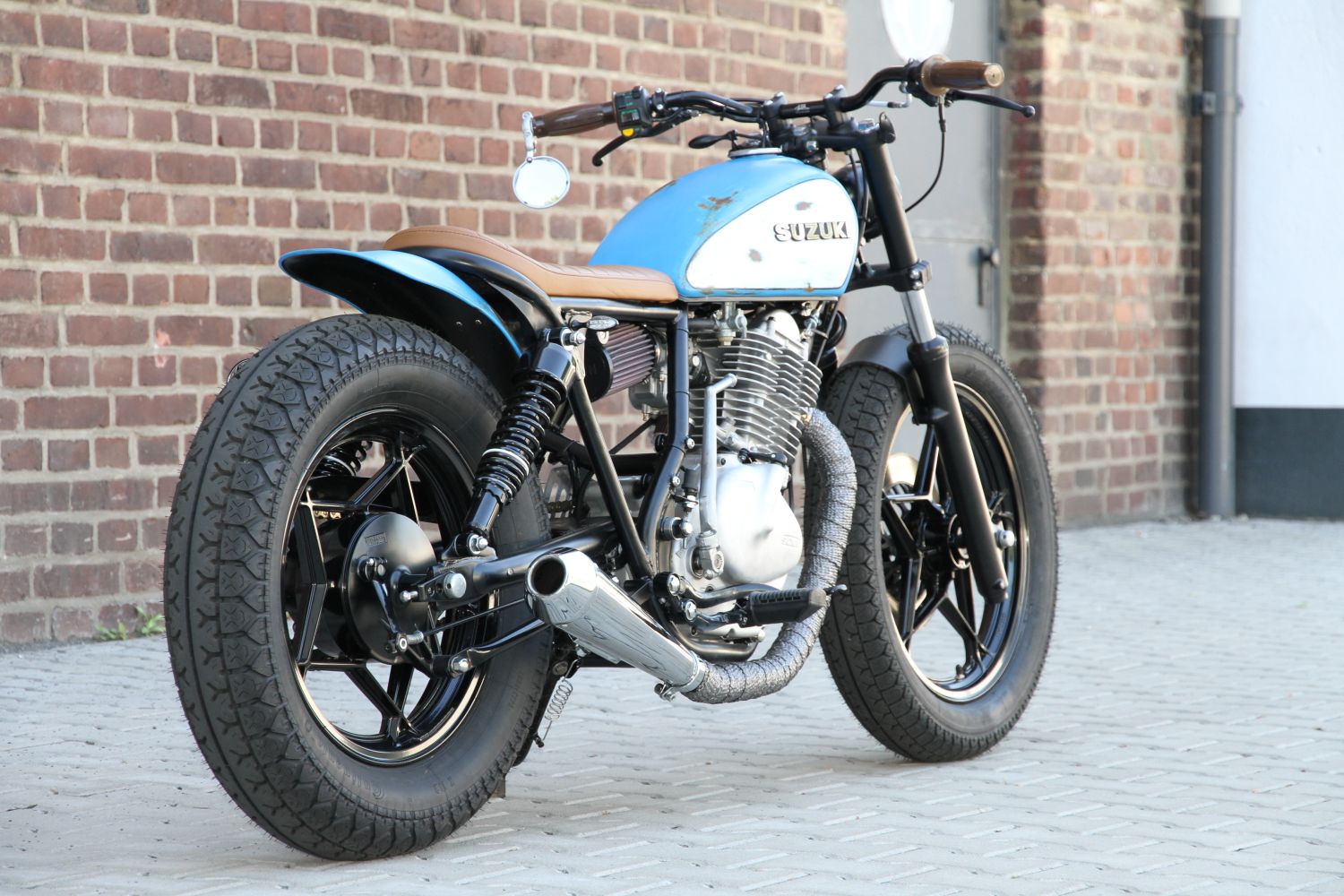 Suzuki GN 400 Baujahr 1982 hombrese bikes Ideenschmiede und Werkstatt