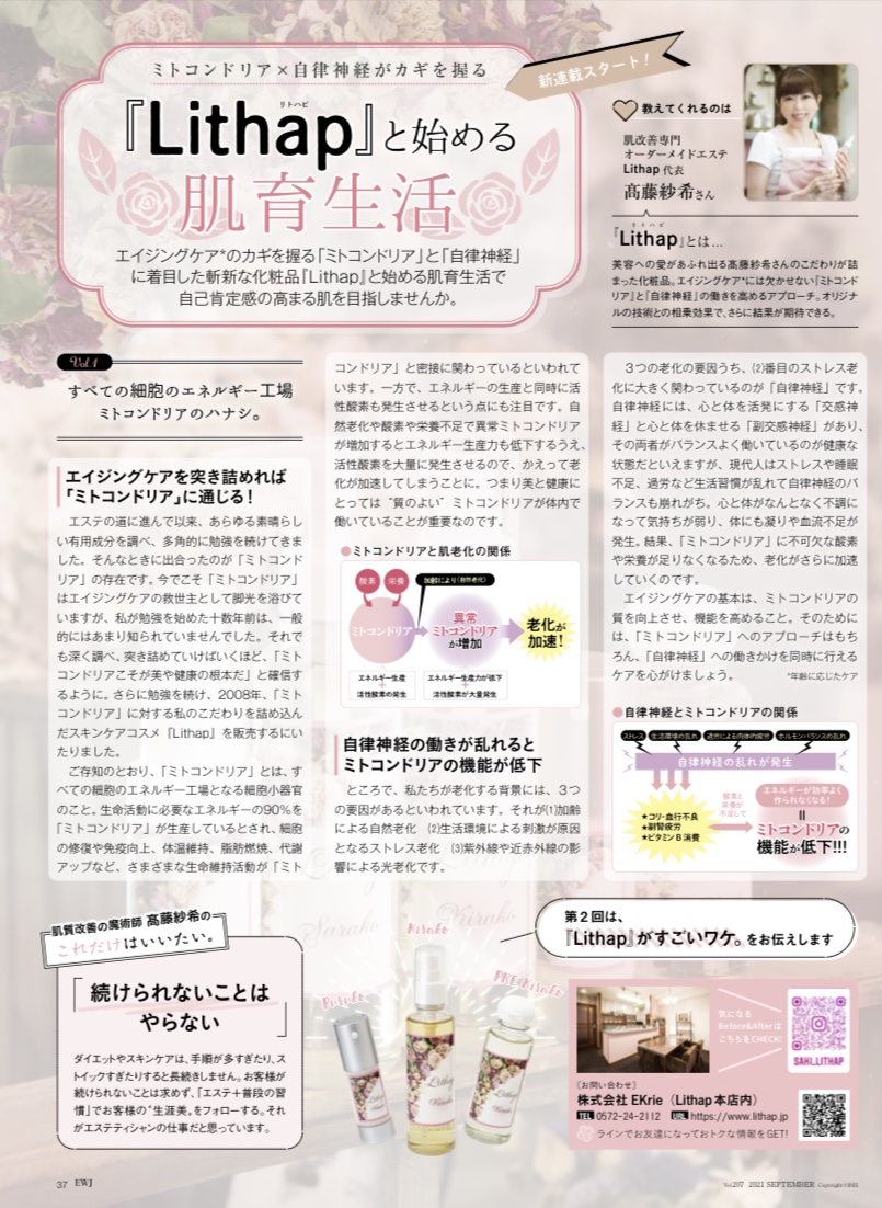 ミトコンドリアと自律神経について