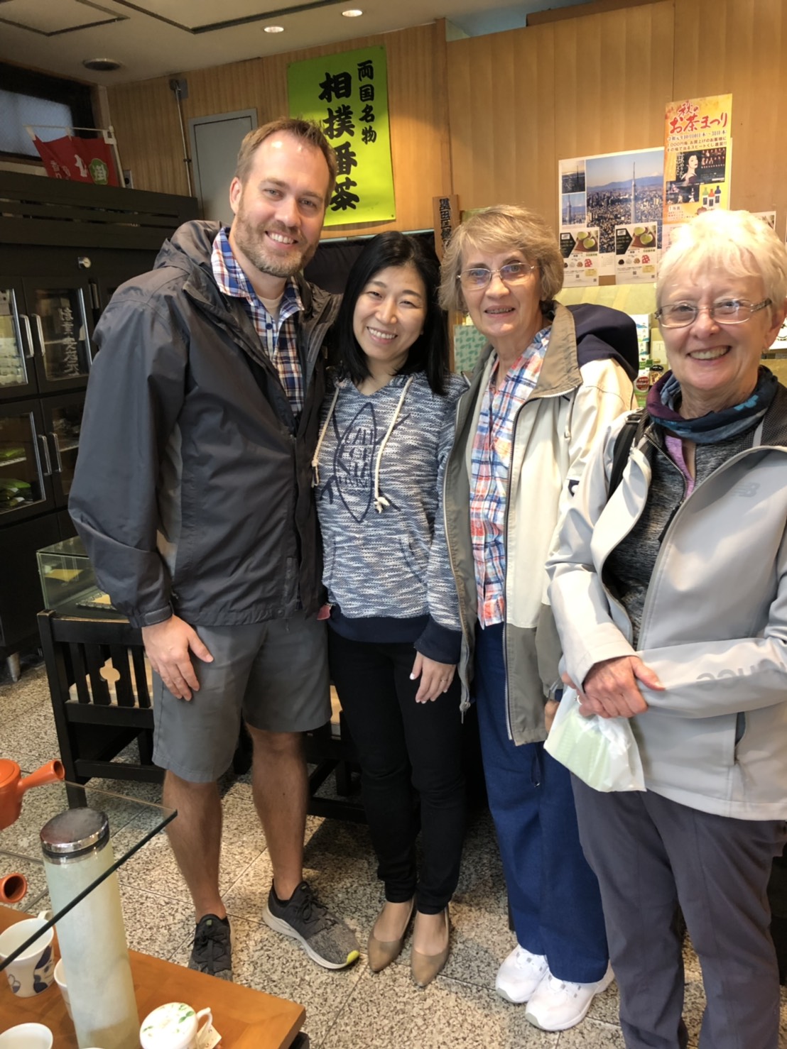 ペンシルバニアからのお客様  (Mr.Brian&Ms.Satomi&Ms.Diane&Ms.Karenさん））
