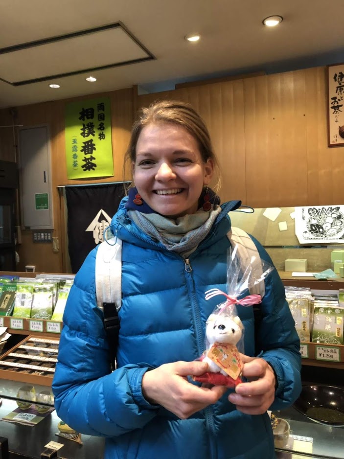 ロシアからのお客様（Ms.Annaさん）