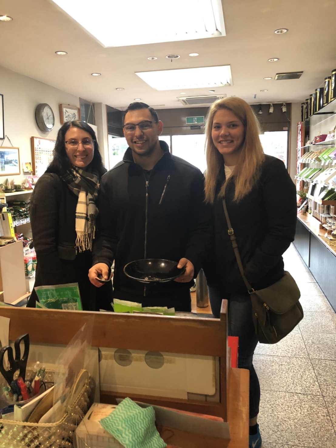 シカゴからのお客様（Ms.Jessica&Mr.David&Ms.Marisaさん）