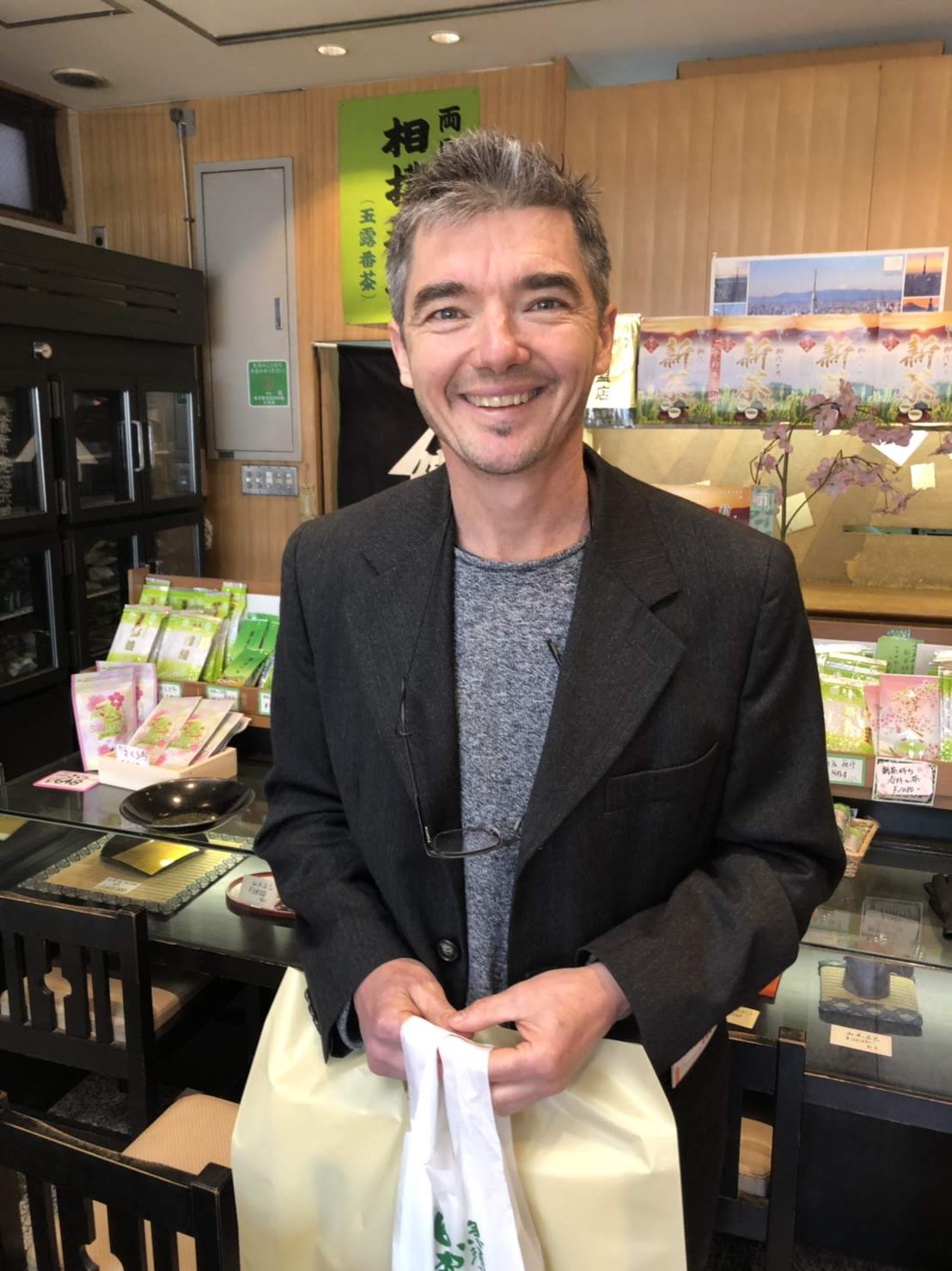 スイスからのお客様  (Mr.Marcel Meierさん）
