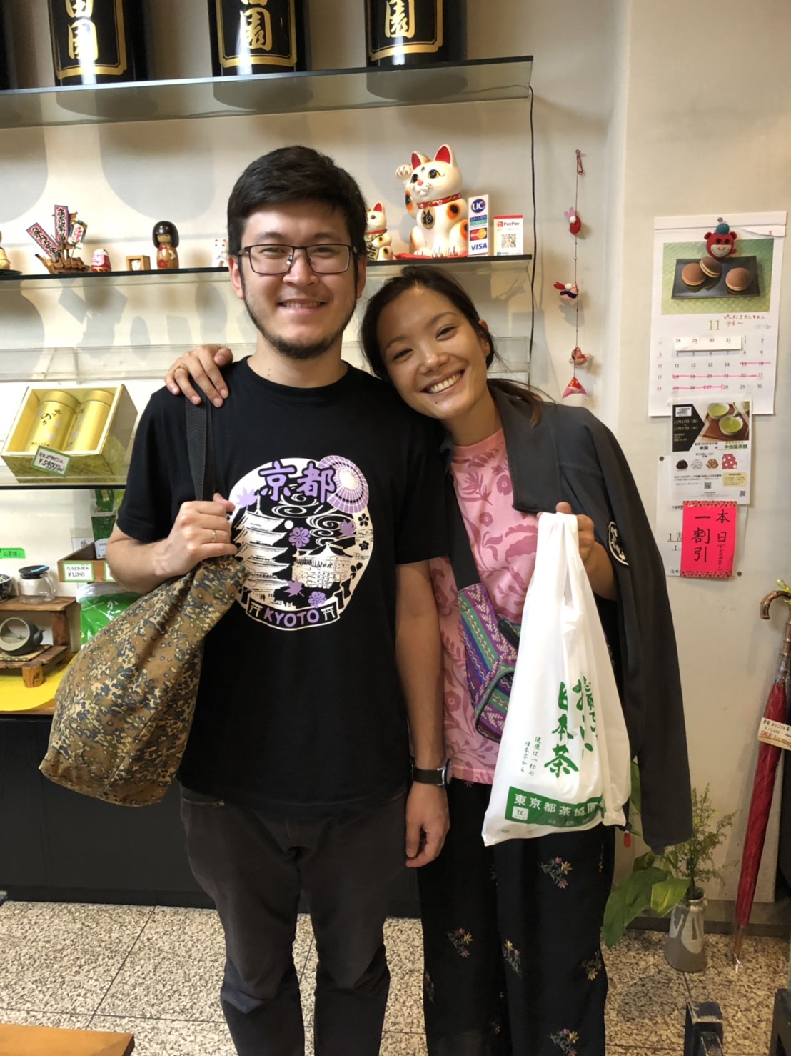 カザフスタンからのお客様（Mr.Gulzhan&Ms.Yermekさん）