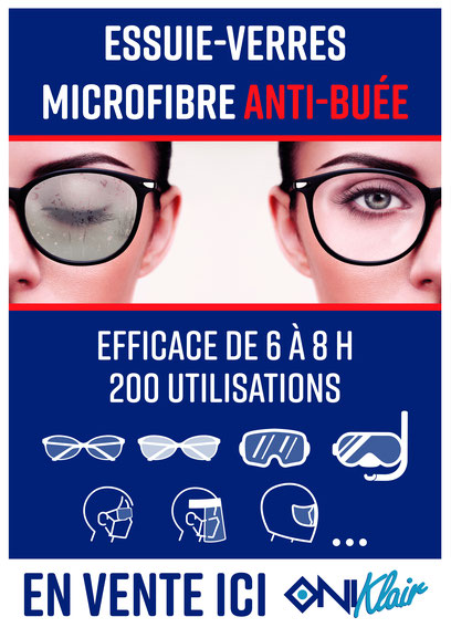 Eviter la buée sur ses lunettes avec un masque! - Votre opticien à