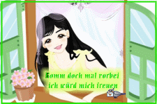 Komm doch mal vorbei ich würd mich freuen