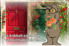 Es kribbelt so schön, wenn ich an dich denke.