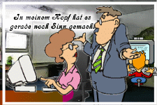 In meinem Kopf hat es gerade noch Sinn gemacht.
